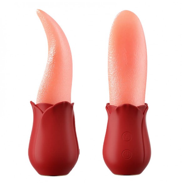 MizzZee - Tongue Dance Lover's Tongue Licker Vibrator (Chargeable - Red) MizzZee - Tongue Dance Lover's Tongue Licker Vibrator (Chargeable - Red)